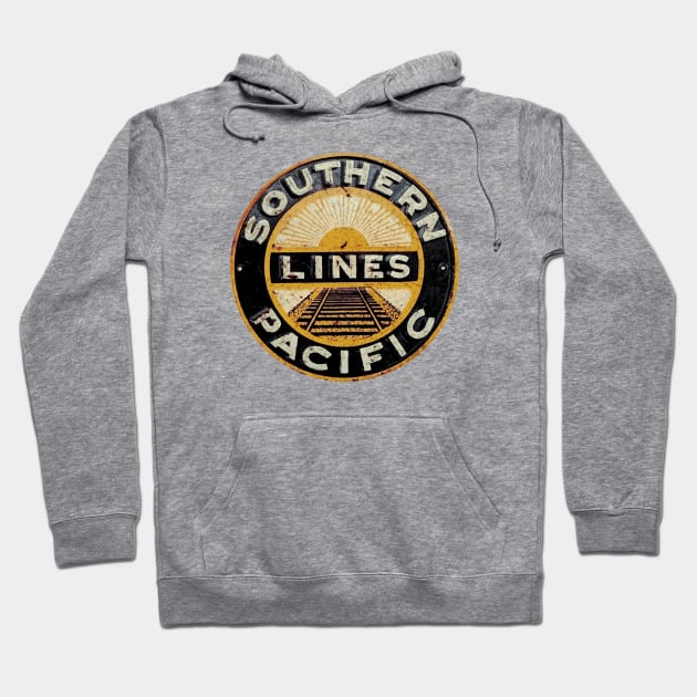 Southern Pacific Lines 1 Hoodie by Midcenturydave